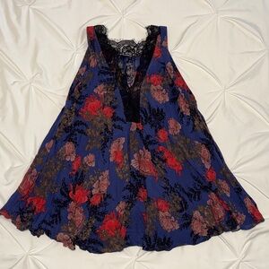Intimately Free People Lace Floral Top